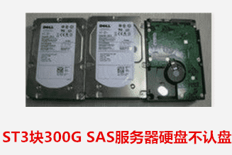  ST 3块300G SAS服务器硬盘不认盘